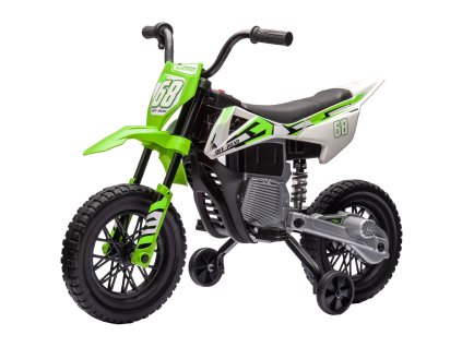 AIYAPLAY dětská elektrická motorka max. 30 kg, zelená