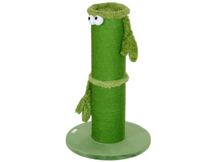 PawHut škrabadlo, 63cm škrabadlo, sisalové škrabadlo pro kočky, škrabadlo pro kočky, kočičí škrabadlo, vnitřní, polyester, zelené | Aosom
