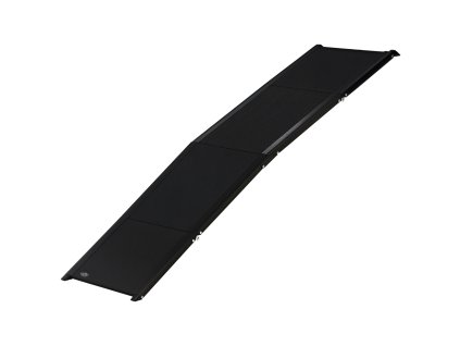 PawHut rampa pro psy Skládací rampa do auta, rampa do kufru z hliníku, protiskluzová pomůcka pro psy do osobních a nákladních automobilů a SUV, do 40 kg, 158 x 43,5 cm