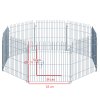 PawHut volný výběh pro štěňata, 8 dílů, ohrádka Š63xV60 cm pro psy a malá zvířata, bezpečná a stabilní | Aosom.de