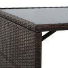 Outsunny polyratanový zahradní set 5 ks zahradní nábytek lounge set, odolný proti povětrnostním vlivům a elegantní pro balkon terasu | Aosom.de