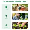 Outsunny polytunelový skleník s oknem Skleník na rajčata Studený rám 180 x 90 x 70 cm Zelený | Aosom