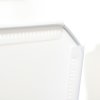 HOMCOM Botník Úložný box s 12 kostkami DIY zásuvný regál s dvířky Plastová ocel Černá+bílá 125 x 32 x 125 cm | Aosom