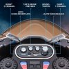 HOMCOM dětská elektrická motorka 3kolové elektrické vozidlo s hudebními režimy od 18 měsíců, červená, bezpečná zábava pro batolata | Aosom.de