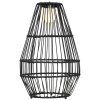 Outsunny solární lampa zahradní lampa bubnový design vodotěsná se světelným senzorem automatická LED pro balkon terasu černá | Aosom.de