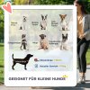 PawHut kočárek pro psy 3 v 1, do 15 kg, skládací, s brzdami, okénko ze síťoviny, autosedačka, polštářek, přepravní taška, kočárek pro kočky, polyester, černý| Aosom