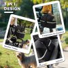 PawHut kočárek pro psy 3 v 1, do 15 kg, skládací, s brzdami, okénko ze síťoviny, autosedačka, polštářek, přepravní taška, kočárek pro kočky, polyester, černý| Aosom