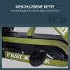 HOMCOM Dětské šlapací auto Go Kart s ruční brzdou od 3 let, zelené provedení 99x65x56cm pro venkovní zábavu |