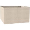 Outsunny altán 4 boční panely pro 3x4 m zahradní altán party stan polyester béžová 352 x 205 cm | Aosom