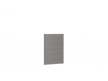 9003414159778 Sichtschutz Wandpaneele h135 b100 quarzgrau Rendering