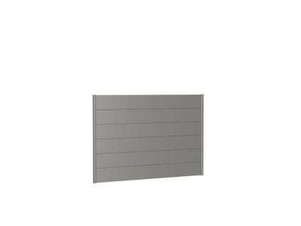 9003414159808 Sichtschutz Wandpaneele h135 b200 quarzgrau Rendering