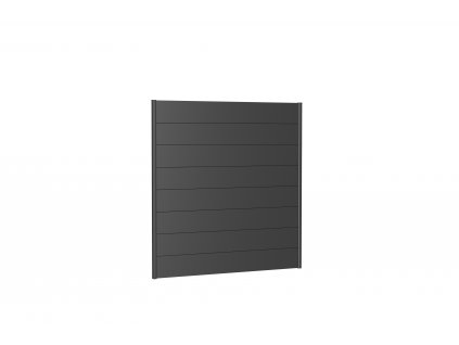 9003414160408 Sichtschutz Wandpaneele h180 b180 dunkelgrau Rendering