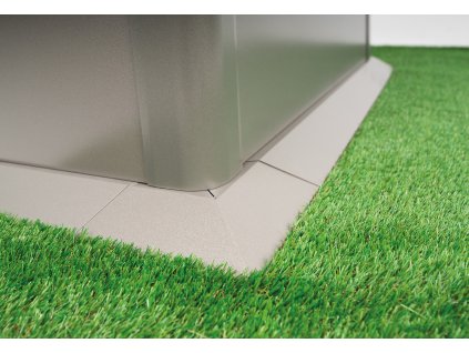 9003414163782 Maehkante HochBeet 2x2 quarzgrau Detail