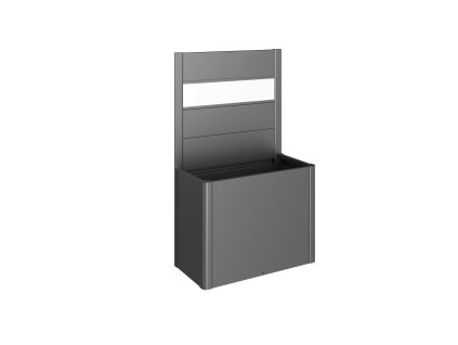 9003414164765 Sichtschutz Acryl Belvedere 100 dunkelgrau Rendering