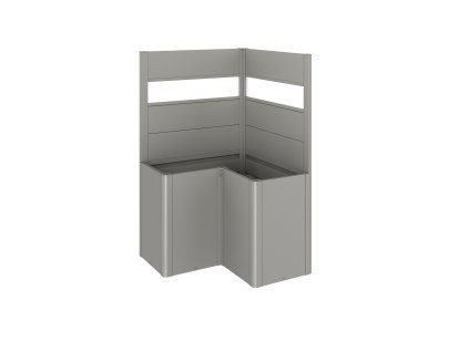 9003414164864 Sichtschutz Acryl Belvedere L100 quarzgrau Rendering