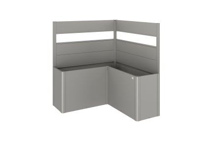 9003414164895 Sichtschutz Acryl Belvedere L150 quarzgrau Rendering