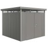 zahradni domek highline H4 sedy kremen, dvoukridly