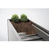 6504x Pflanzbeet Belvedere Zwischenboden dunkelgrau metallic