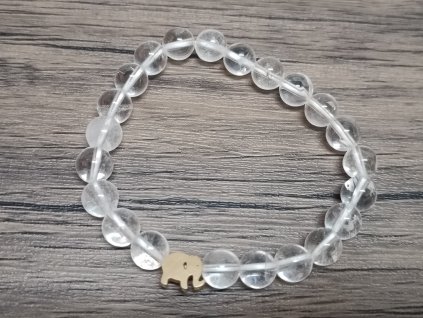 22862 2 naramek kristal extra 8mm slon