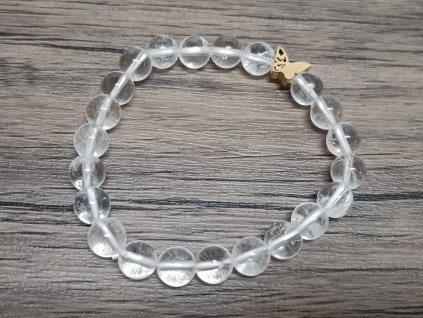 22901 2 naramek kristal extra 8mm motyl