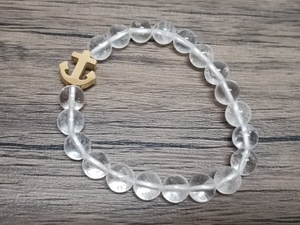 22907 2 naramek kristal extra 8mm kotva