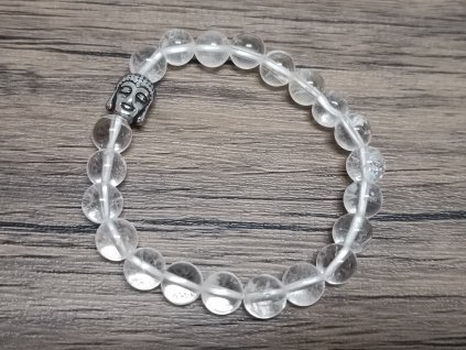 22949 2 naramek kristal extra 8mm buddha