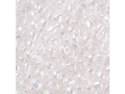 25187 rokajlove koralky cire velikost 6 0 transparentni leskle baleni cca 12 gramu