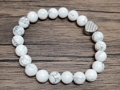23420 2 naramek magnezit 8mm srdce