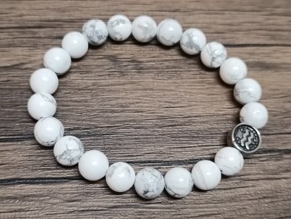 23519 3 naramek magnezit 8mm znameni vodnar