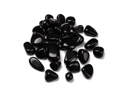 48829 obsidian tromlovany 9 45x8 35x4 30mm baleni cca 100g ccacccc kusu