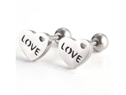 10865 3 nausnice srdce love