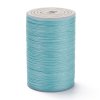 50941 voskovana spletana polyesterova snura 0 3 0 4mm modra navin cca 160m