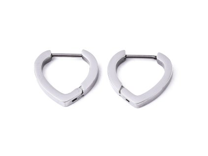 12314 2 nausnice srdce 14mm