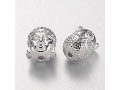 Korálek ze zinkové slitiny Buddha