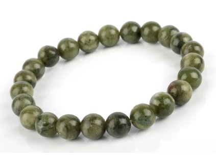 Náramek Jadeit 8mm