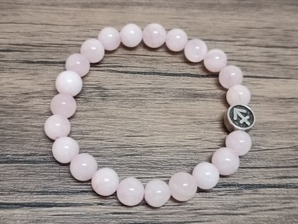 Náramek růženín 8mm znamení Střelec