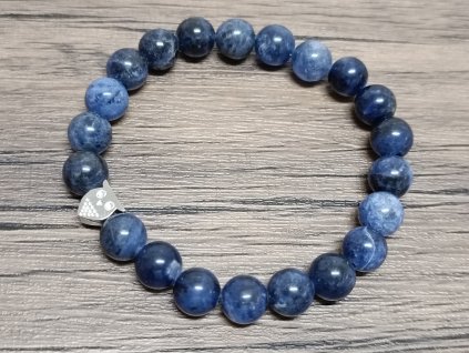 Náramek sodalit 8mm sova