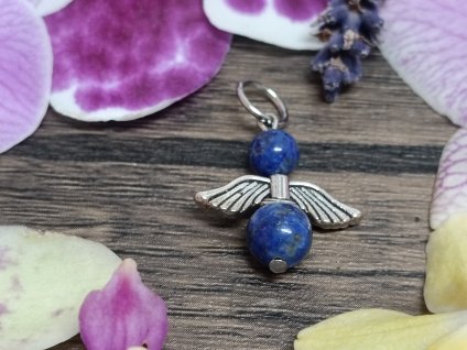 Přívěsek andílek lapis lazuli