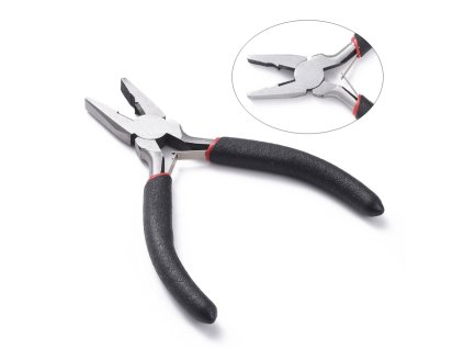 Ketlovací kleště rovné s vroubky 12cm