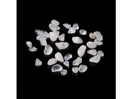 Křišťál zlomky 5~10.5x5~7x2~4mm balení 10 gramů
