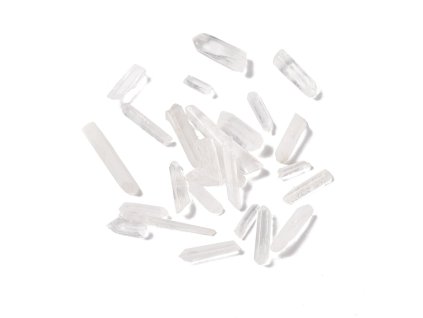 Křišťál krystaly zlomky 13.5~37.5x2.5~9x3.5~8mm balení 10 gramů