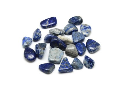 Lapis lazuli surový 10~25x10~20x5~15mm balení cca 100g cca 11-12 kusů