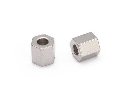 Bižuterní mezidíl z nerezové oceli 4.5x4.5x4mm 1 kusů v balení