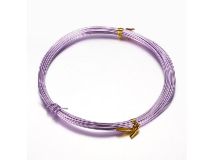 Hliníkový drátek fialový 1mm návin 10m