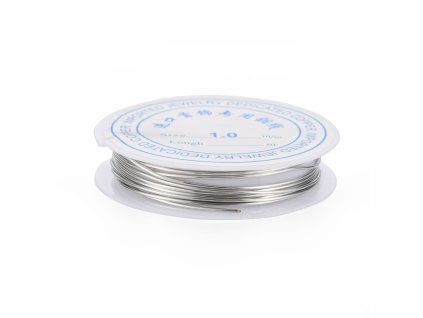 Měděný drátek platinový 1mm návin 1.8m