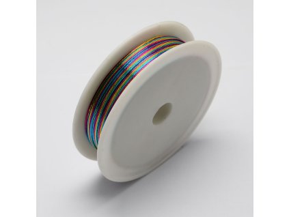 Železný drátek multicolor 0.3mm návin 20m