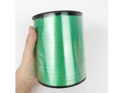 Polyesterová stuha 5mm zelená návin cca 457m