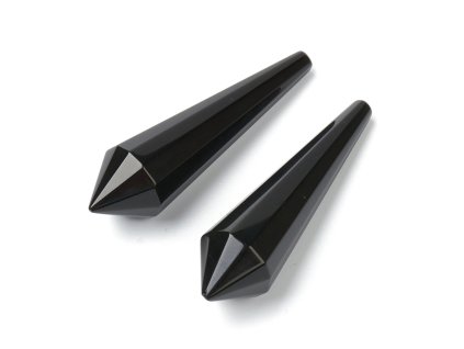 Špička obsidián 51.5~56x14.7~16.2mm