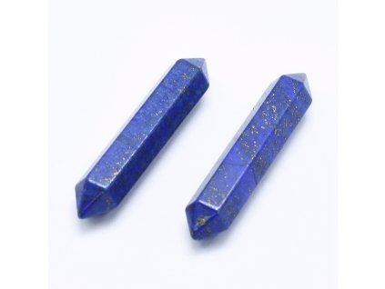 Hexagon oboustranný lapis lazuli 51~55x10.5~11x9.5~10mm