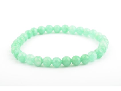 Chalcedon zelený náramek 6mm